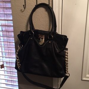 Authentic Michael Kors Black Hamilton Bag